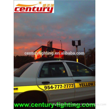 waterproof magnetic car/taxi advertising top light